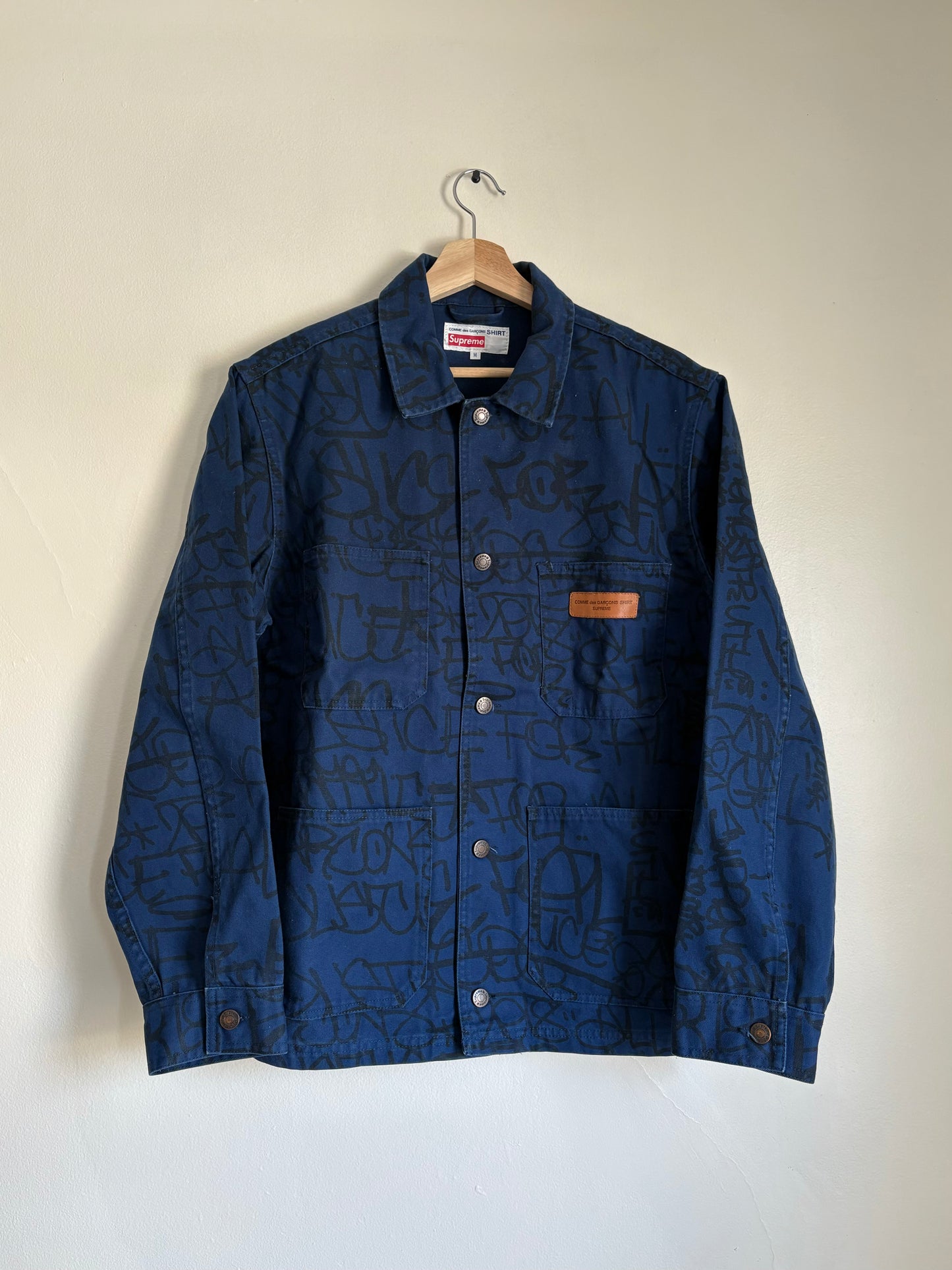 Supreme Comme Des Garcons SHIRT Canvas Chore Coat (FW18)