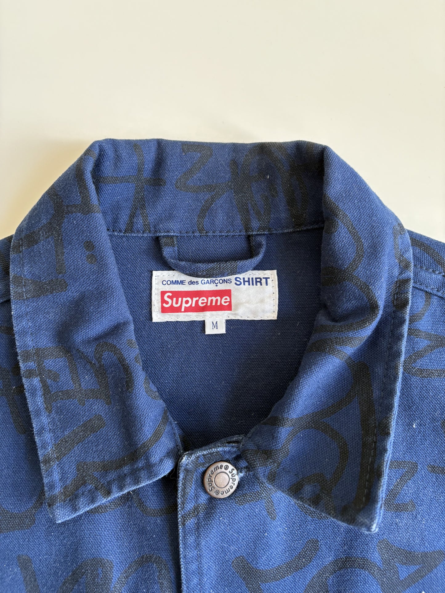 Supreme Comme Des Garcons SHIRT Canvas Chore Coat (FW18)