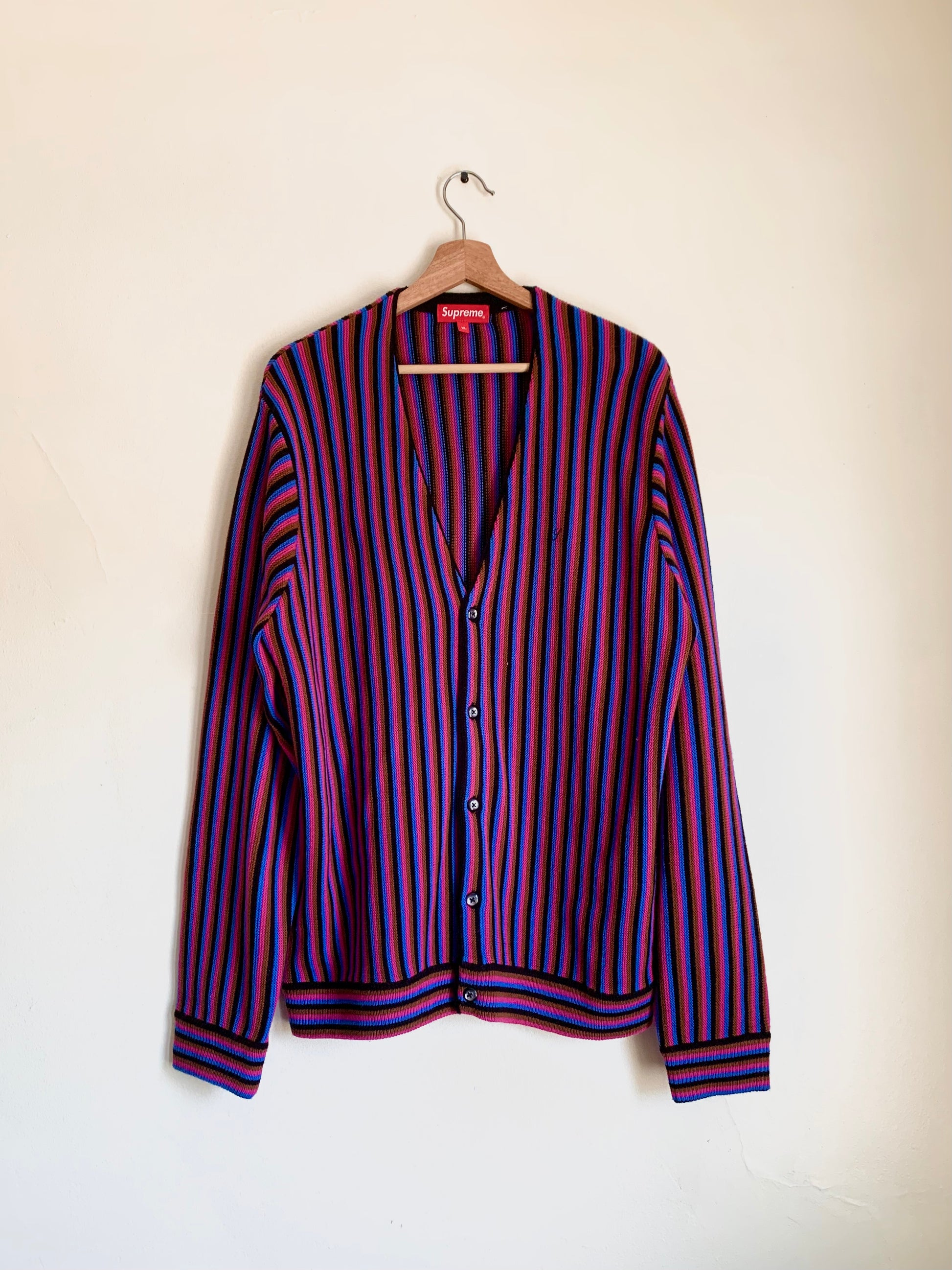 RUSHOLME - Supreme Micro Stripe Cardigan (SS17) – Rusholme