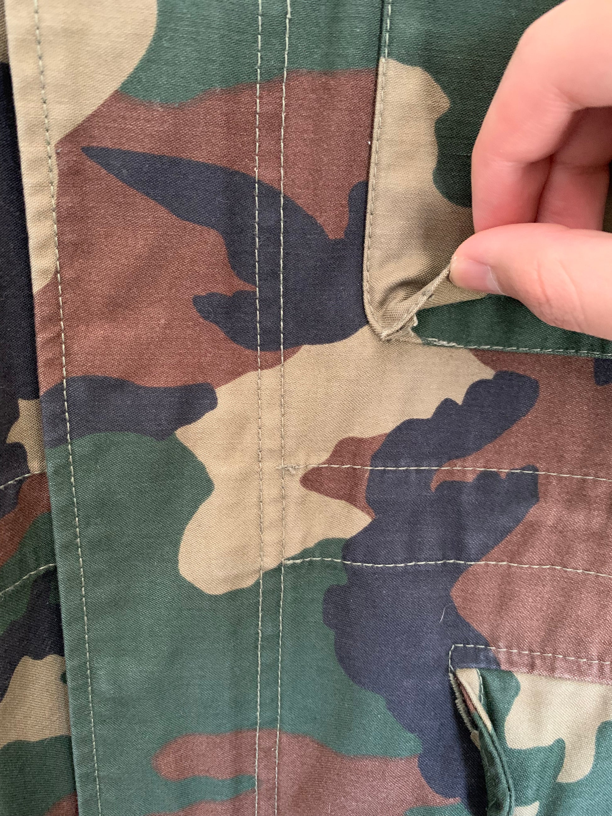 Supreme military outlet jacket